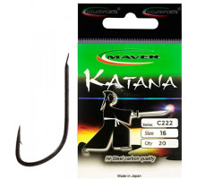 Hook Maver Katana С222A No. 18 (15pcs/pack)