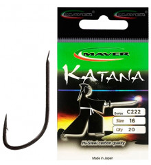 Hook Maver Katana С222A No. 18 (15pcs/pack)
