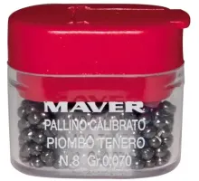 Set of sinkers Maver Pallini Supercalibrati Teneri No. 3 (0.194g)