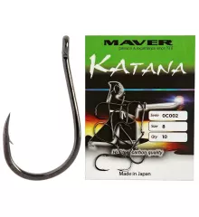Крючок Maver Katana 0C002 №08 (10шт/уп)