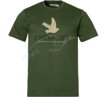 Chevalier Shaw T-shirt. Size S. Green