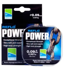 Леска Preston Reflo Power 100m 0.15mm 2.683kg