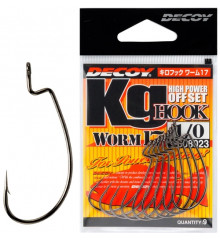Крючок Decoy Worm 17 Kg Hook 3/0, 7шт