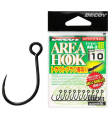 Гачок Decoy AH-3 Area Hook III #8 (10 шт/уп)
