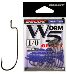 Крючок Decoy Worm 5 Offset 2/0, 8шт