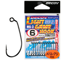 Крючок Decoy MG-3 Light Game 8, 12шт.