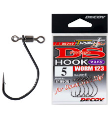 Крючок Decoy Worm 123 DS Hook masubari 5, 5шт.