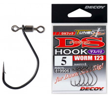 Decoy Worm 123 DS Hook masubari 4, 5pcs
