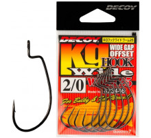 Крючок Decoy Worm 25 Hook Wide 2/0, 7 шт