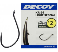 Decoy Hook KR-24 Light Special # 4, 10 pcs.