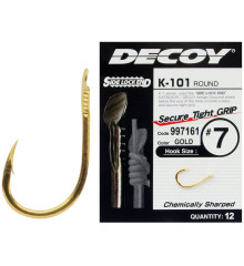 Крючок Decoy K-101 Round #9, 12 шт.