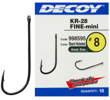 Decoy Hook KR-28 Fine mini # 10, 18 pcs.