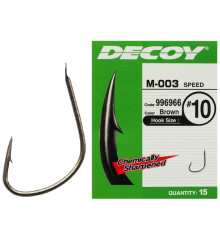 Decoy Hook M-003 Speed ​​12, 15 pcs.