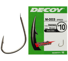 Крючок Decoy M-003 Speed 9, 15 шт.