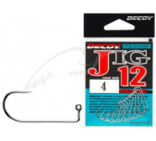 Гачок Decoy JIG12 Fine Wire #1/0 (9 шт/уп)