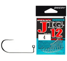 Decoy Hook JIG12 # 6, 9pcs