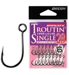 Гачок Decoy Single28 Troutin Single #8 (16 шт/уп)