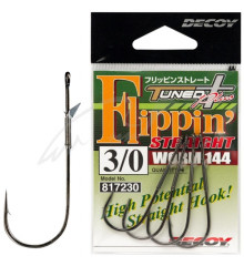 Decoy Worm 144 Flippin Straight 1 Hook, 5 Pieces