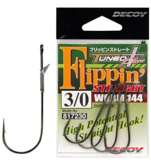 Decoy Worm 144 Flippin Straight 4/0 Hook, 4 pcs