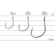 Decoy Hook JS-3 # 5/0, 3 pcs