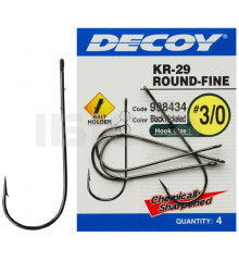 Гачок Decoy KR-29 Worm Round-Fine #2 (5 шт/уп)
