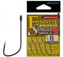 Decoy Single Hook 32 10, 12 pcs