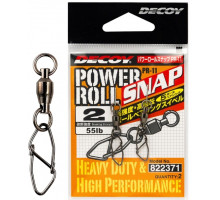Decoy PR-11 Powerroll Snap # 1 swivel 2 pcs / pack