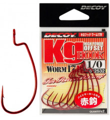 Крючок Decoy Worm17R Kg Hook R #1/0 7 шт