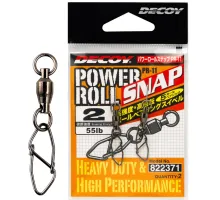Decoy PR-11 Powerroll Snap # 0 swivel 2 pcs / pack