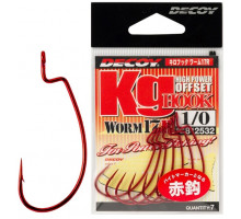 Крючок Decoy Worm17R Kg Hook R #2 7 шт/уп