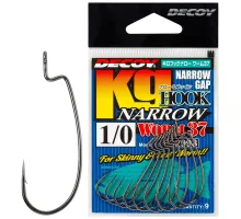 Гачок Decoy Worm37 Kg Hook Narrow #3 (9 шт/уп)