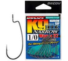 Hook Decoy Worm37 Kg Hook Narrow #1 (9 pcs/pack)