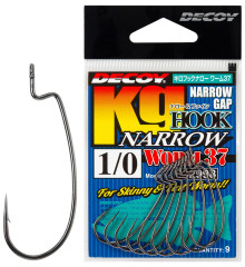 Крючок Decoy Worm37 Kg Hook Narrow #2/0 (8 шт/уп)