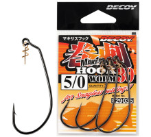 Крючок Decoy Worm30 Makisasu Hook #1 (5 шт/уп)