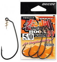 Hook Decoy Worm30 Makisasu Hook #2 (5 pcs/pack)