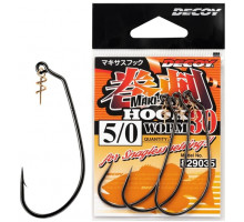 Гачок Decoy Worm30 Makisasu Hook #1/0 (4 шт/уп)