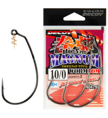 Крючок Decoy Worm30M Makisasu Hook Magnum #6/0 (4 шт/уп)