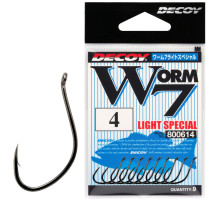 Крючок Decoy Worm7 Light Special #4 (9 шт/уп)