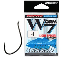 Гачок Decoy Worm7 Light Special #4 (9 шт/уп)