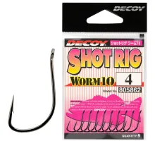 Гачок Decoy Worm10 Shot Rig #2 (9 шт/уп)