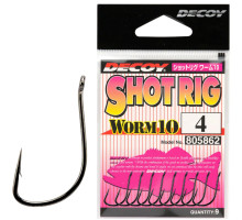 Decoy Worm10 Shot Rig #6 (9 pcs/pack)