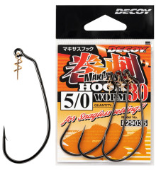 Крючок Decoy Worm30 Makisasu Hook #5/0 (3 шт/уп)