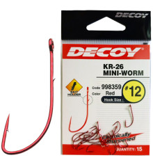 Hook Decoy KR-26 Mini-Worm #14 (15 pcs/pack)