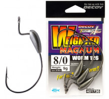 Hook Decoy Worm126 Weighted Magnum #8/0-9.0g (3 pcs/pack)
