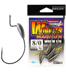 Крючок Decoy Worm126 Weighted Magnum #10/0-14.0g (2 шт/уп)