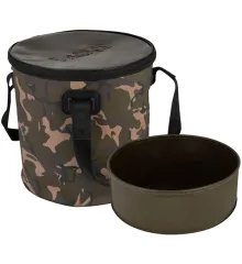 Відро Fox International Aquos Camo Bucket & Insert 17L для підгодовування
