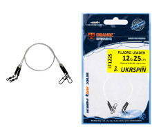 Повідець UKRSPIN Orange Spinning Fluoro Sunline 20см 6кг(12lb)/0.3 мм (2шт/уп)