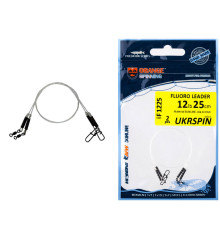Поводок UKRSPIN Orange Spinning Fluoro Sunline 20см 6кг(12lb)/0.3мм (2шт/уп)