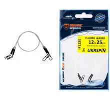 Leash UKRSPIN Orange Spinning Fluoro Sunline 20cm 10kg(20lb)/0.5mm (2pcs/pack)