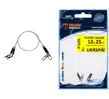 Leash UKRSPIN Orange Spinning Fluoro Sunline 30cm 10kg(20lb)/0.5mm (2pcs/pack)